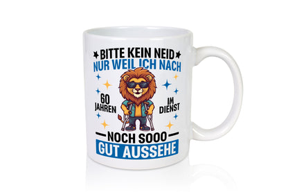 60 Jahre im Dienst | Arbeitsjubiläum Arbeit Humor Kollegen Büro Geschenkidee