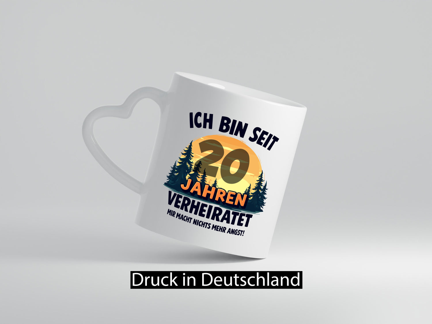 Ich bin Verheiratet | 20. Hochzeitstag Ehepaar lustiger Spruch Geschenk Humor