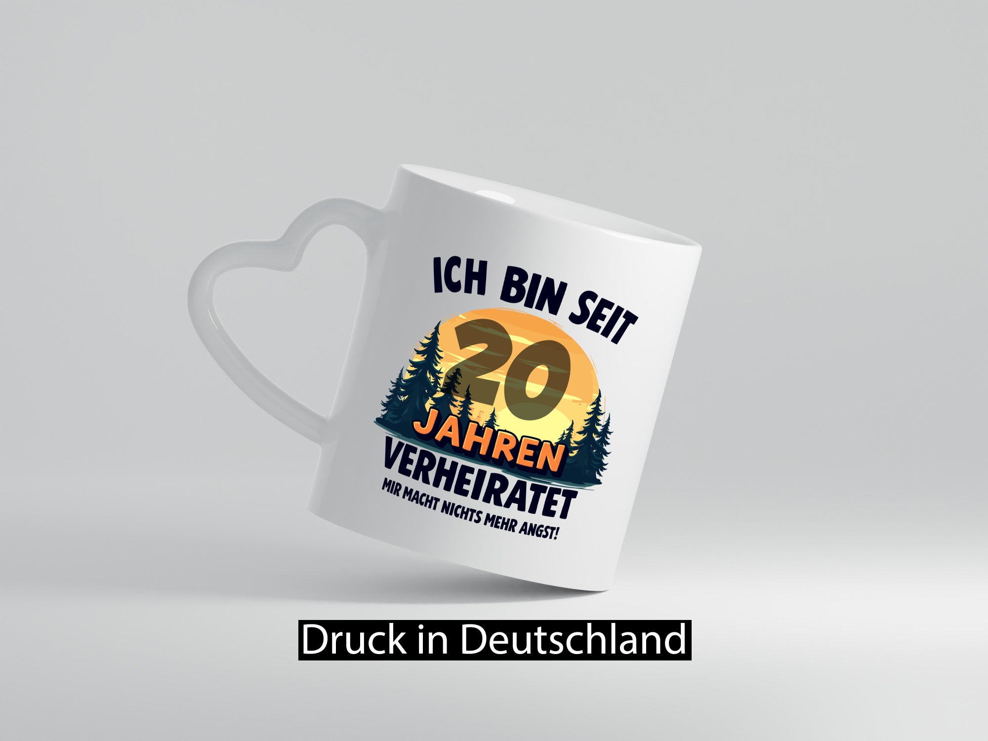 Ich bin Verheiratet | 20. Hochzeitstag Ehepaar lustiger Spruch Geschenk Humor