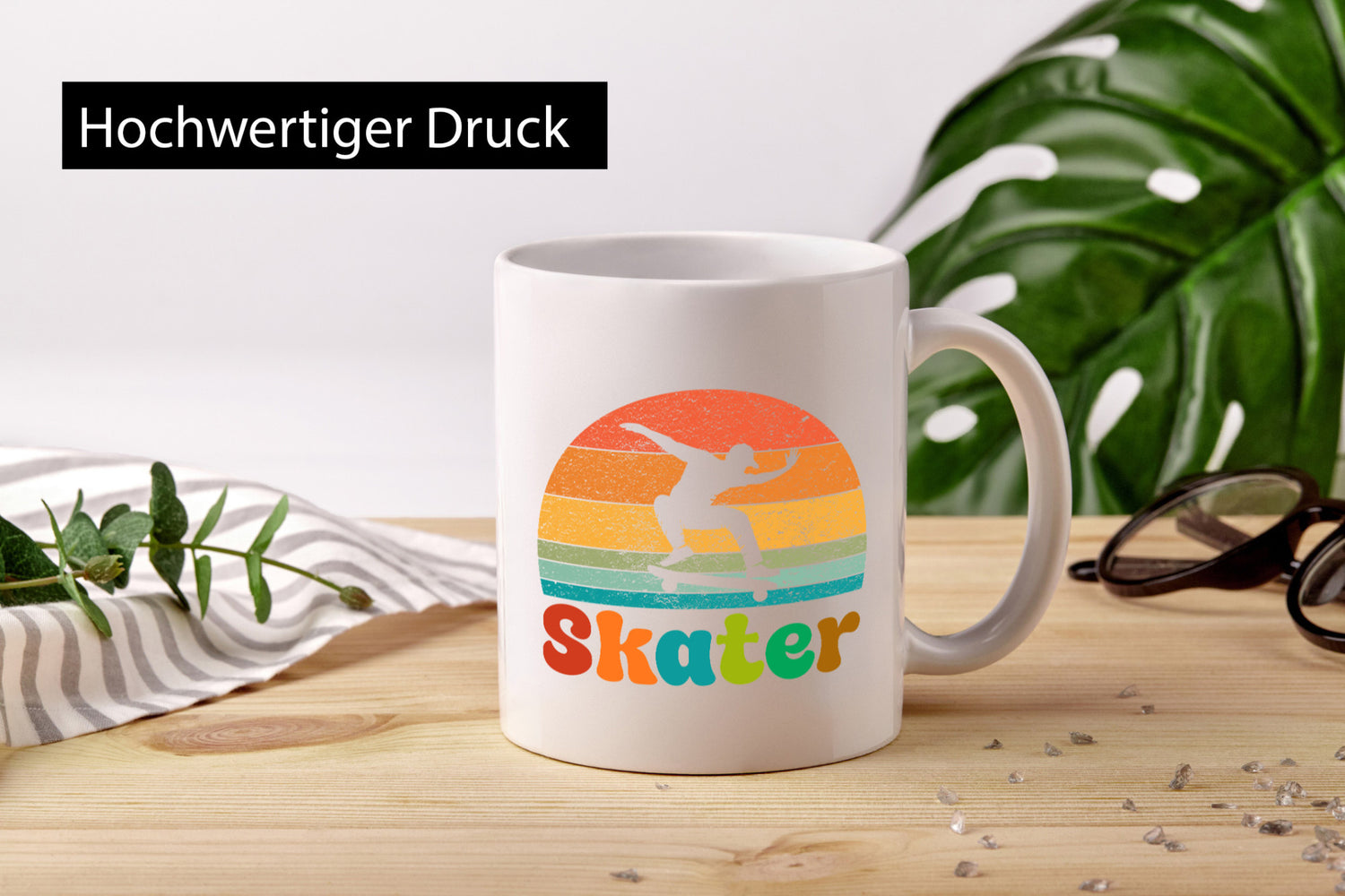 Skater | Retro Skateboarding Skateboard Geschenk Humor Geschenkidee lustiger