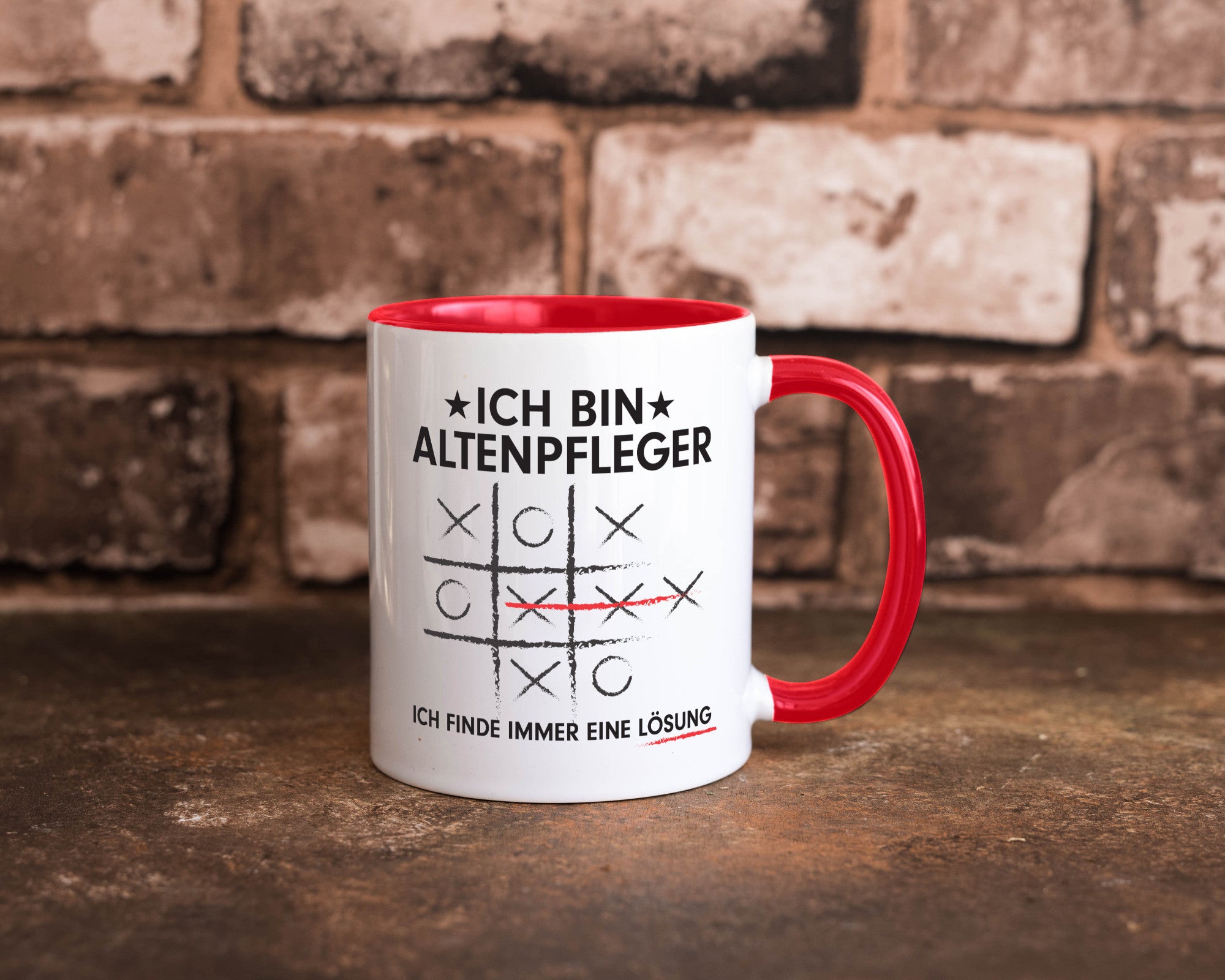 Lösung finden: Altenpfleger | Pflegepersonal v2 lustiger Spruch Geschenk Humor