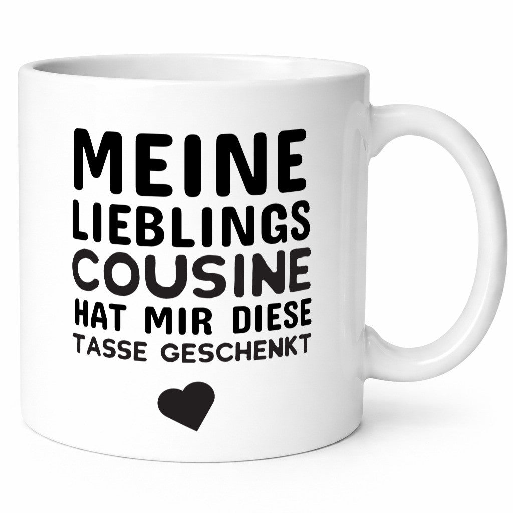 Lieblingscousine | Cousine Tasse Cousinen Humor Geschenkidee