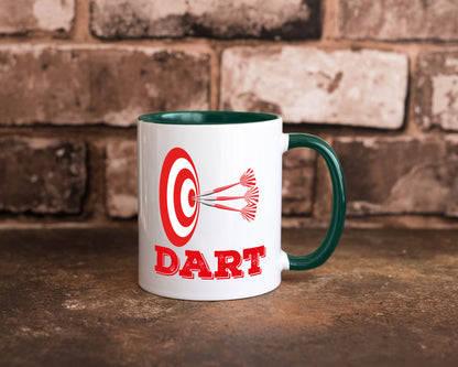 Dartspieler Tasse | Dart Hobby Motiv Spieler lustig Humor Geschenkidee Geschenk
