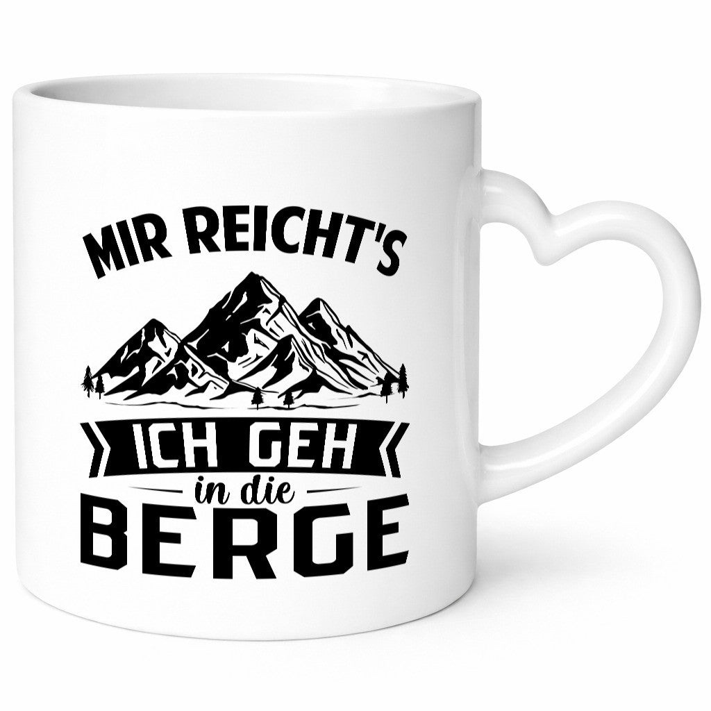 Ich geh in die Berge | Wandern Natur Laufen lustiger Spruch Geschenk Humor