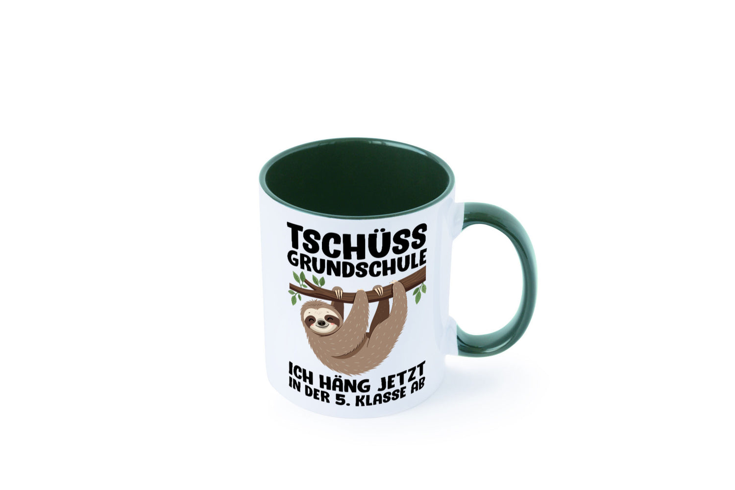 Tschüss Grundschule ich häng jetzt in der 5. Klasse ab Humor Geschenkidee Tasse