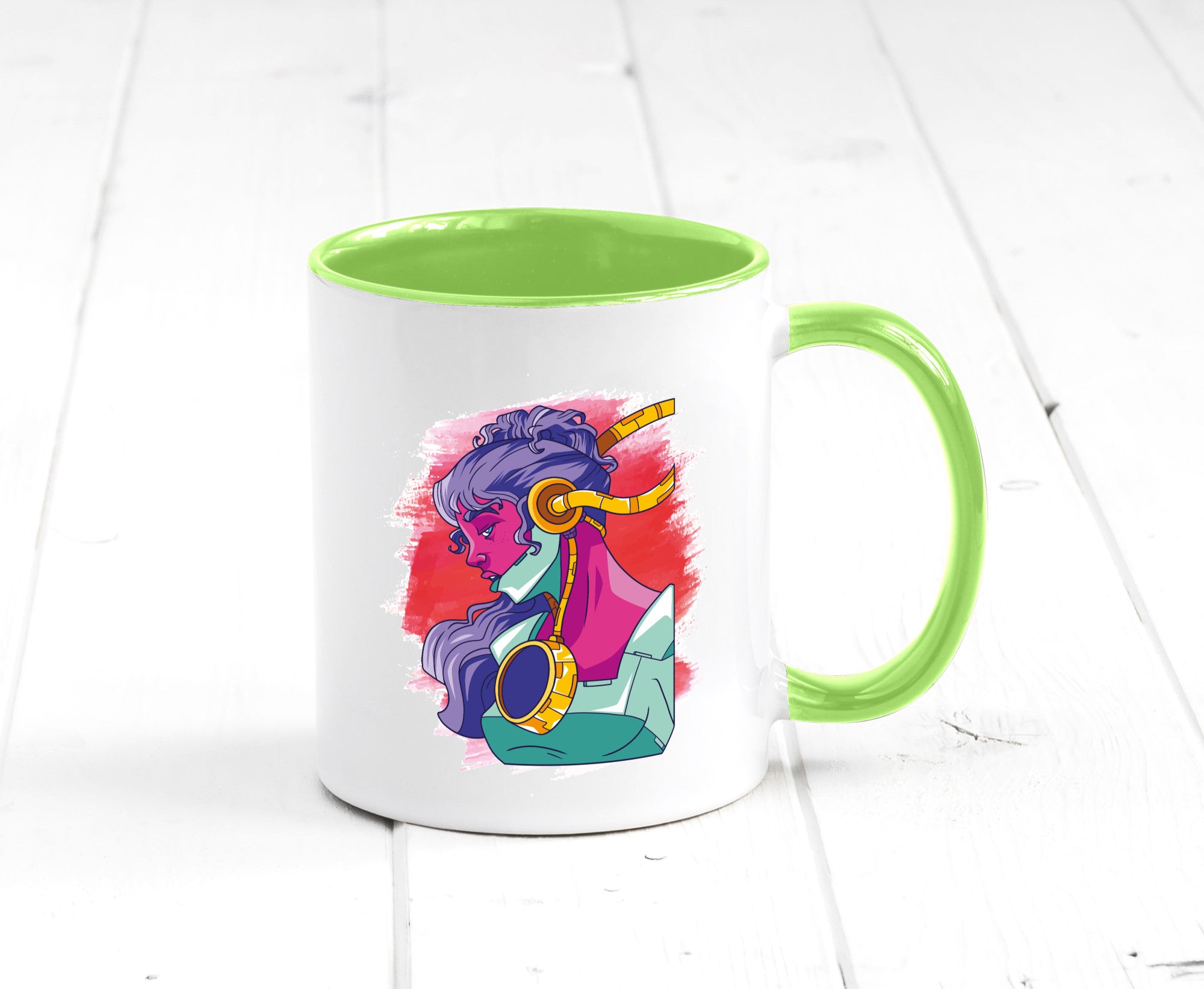 Zeichnung | Kunst Tasse Frauen Motiv cooles Design Humor Geschenkidee