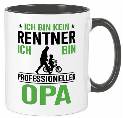 Ich bin kein renter Profesioneller Opa | Großvater Humor Familie Geschenkidee
