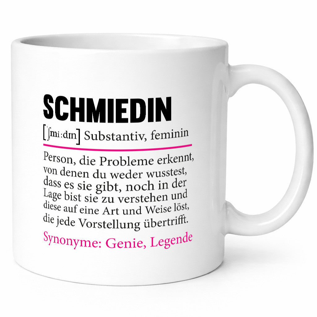 Schmiedin | Schmied Beruf Schmiederei lustig v2 Humor Arbeit Kollegen Büro