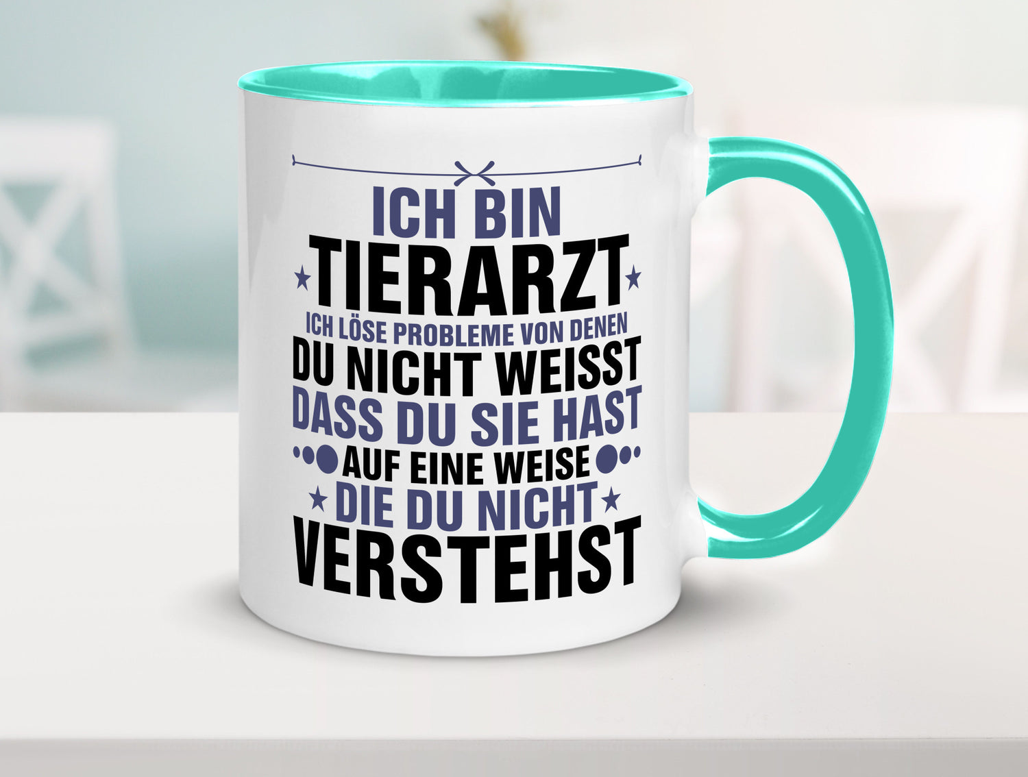 Löse Probleme: Tierarzt | Tiermedizin Mediziner Geschenk Tierliebhaber Humor