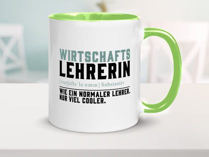 Wirtschaftslehrerin | Unterricht Lieblingslehrerin lustig Humor Geschenkidee