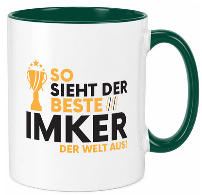 Der Weltbeste Imker | Imkerei lustiger Spruch Geschenk Humor Geschenkidee Tasse