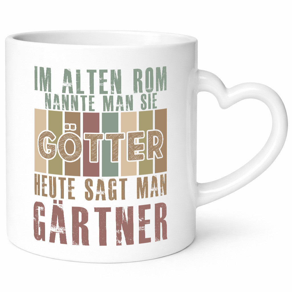 Heute sagt man: Gärtner | Gartenbau Geschenk Humor Geschenkidee lustiger Spruch