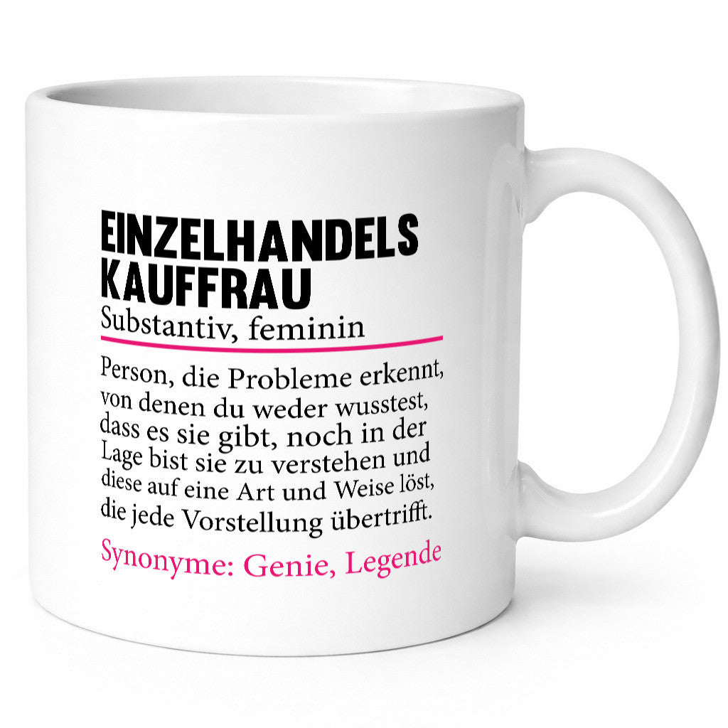 Einzelhandelskauffrau | Kauffrau Einzelhandel lustiger Spruch Geschenk Humor