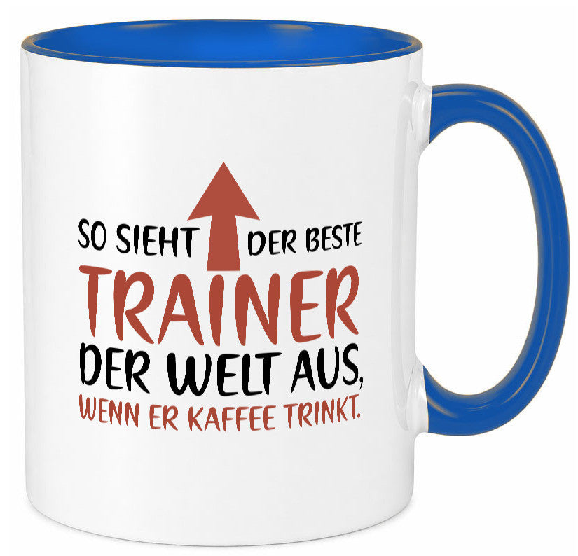 So sieht Bester Trainer der Welt aus | Kaffee Humor Geschenkidee Tasse