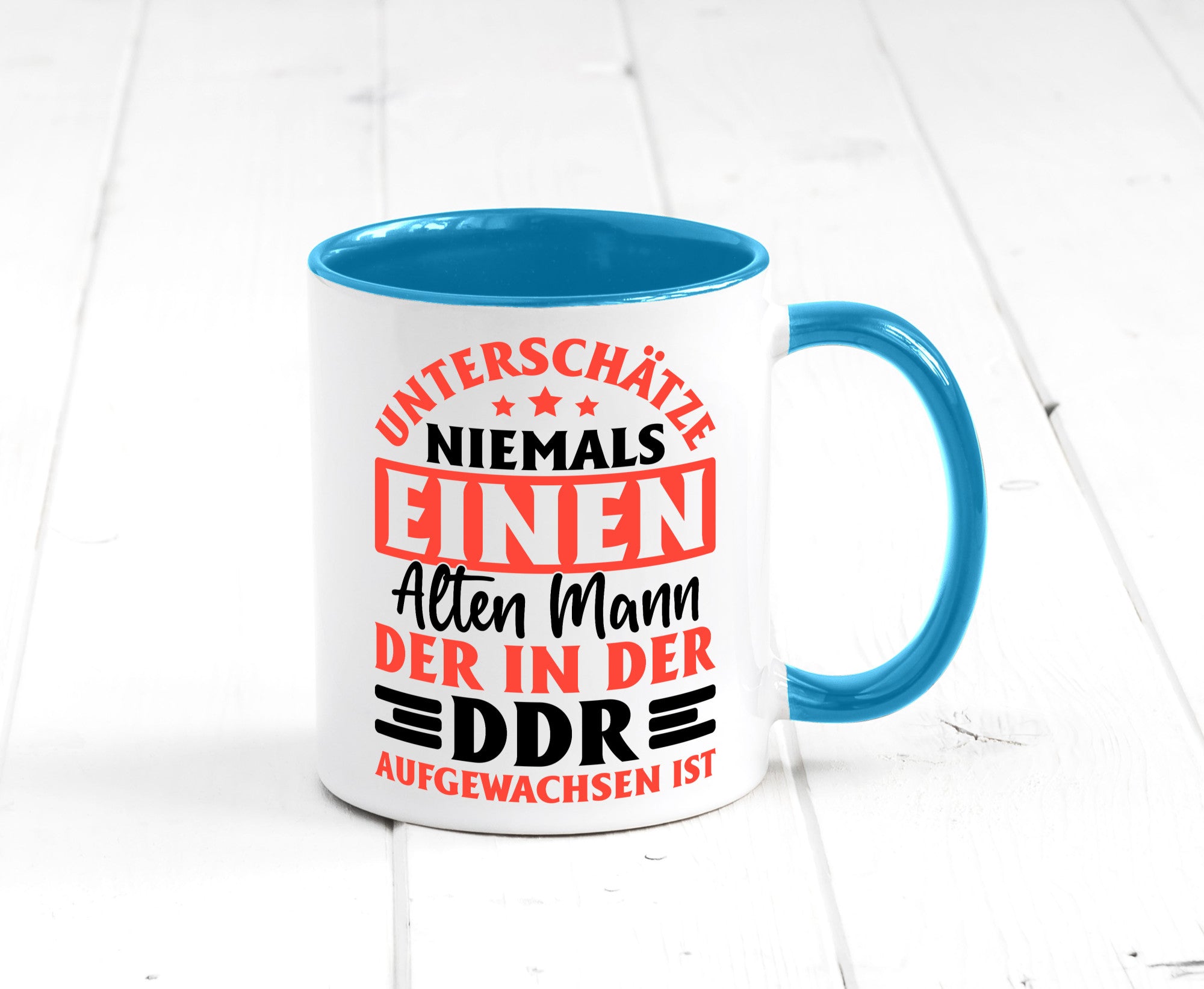 DDR Männer | Ostdeutschland Opa Ossi Vatertag vl9 lustiger Spruch Geschenk