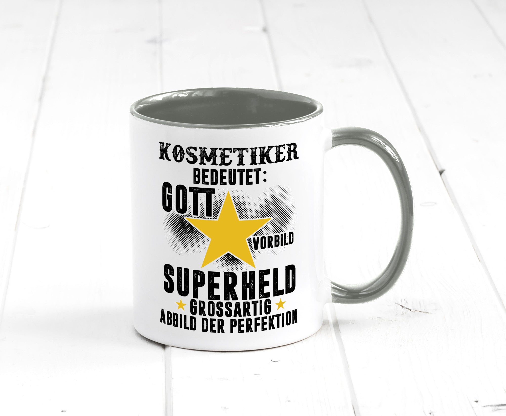 Bedeutung von Kosmetiker | Kosmetik Stylist Visagist Geschenkidee Humor Tasse
