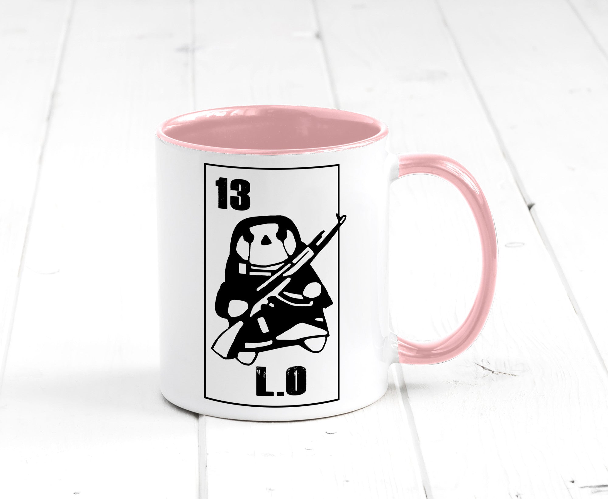 13 L.O lustiger Spruch Geschenk Humor Geschenkidee Tasse