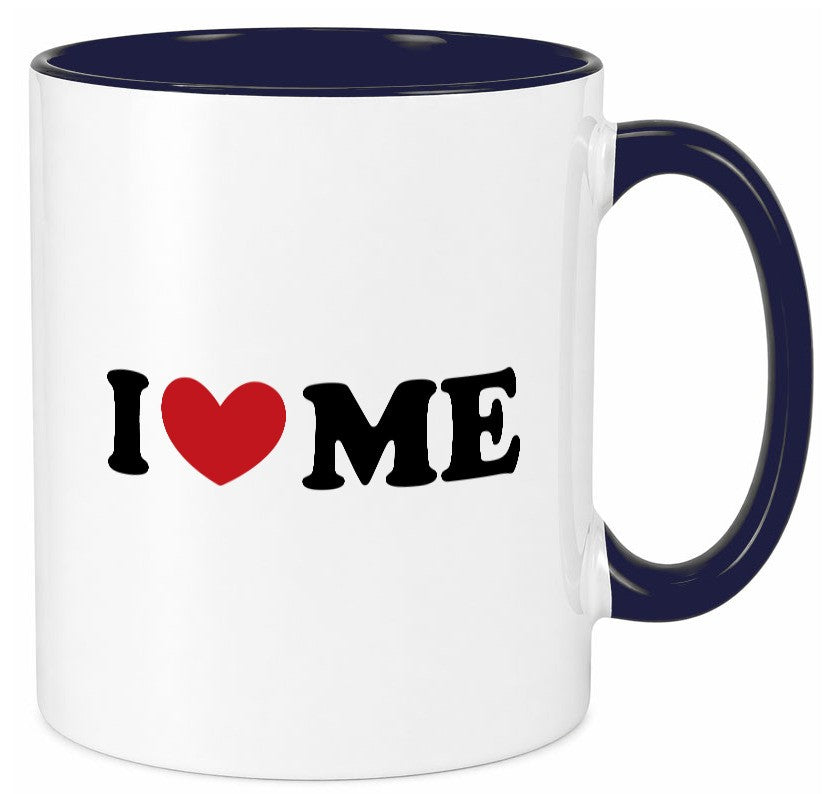 I love me vl8 Geschenk Humor Geschenkidee lustiger Spruch Tasse