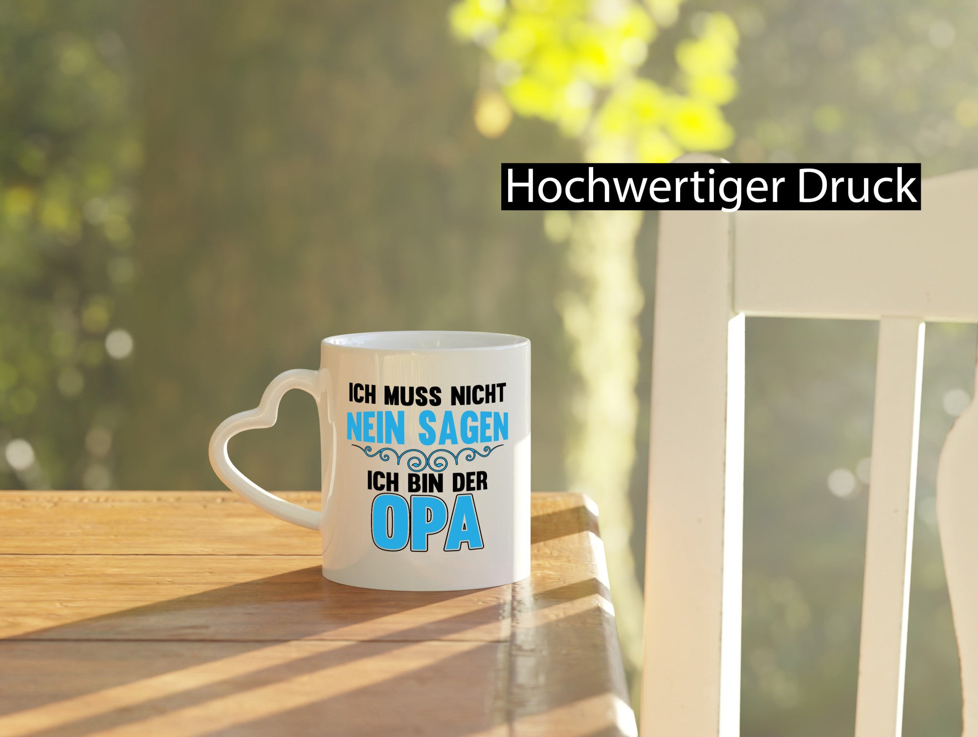 Ich muss nicht nein sagen | Enkel Opa Bester Großvater lustiger Spruch Geschenk