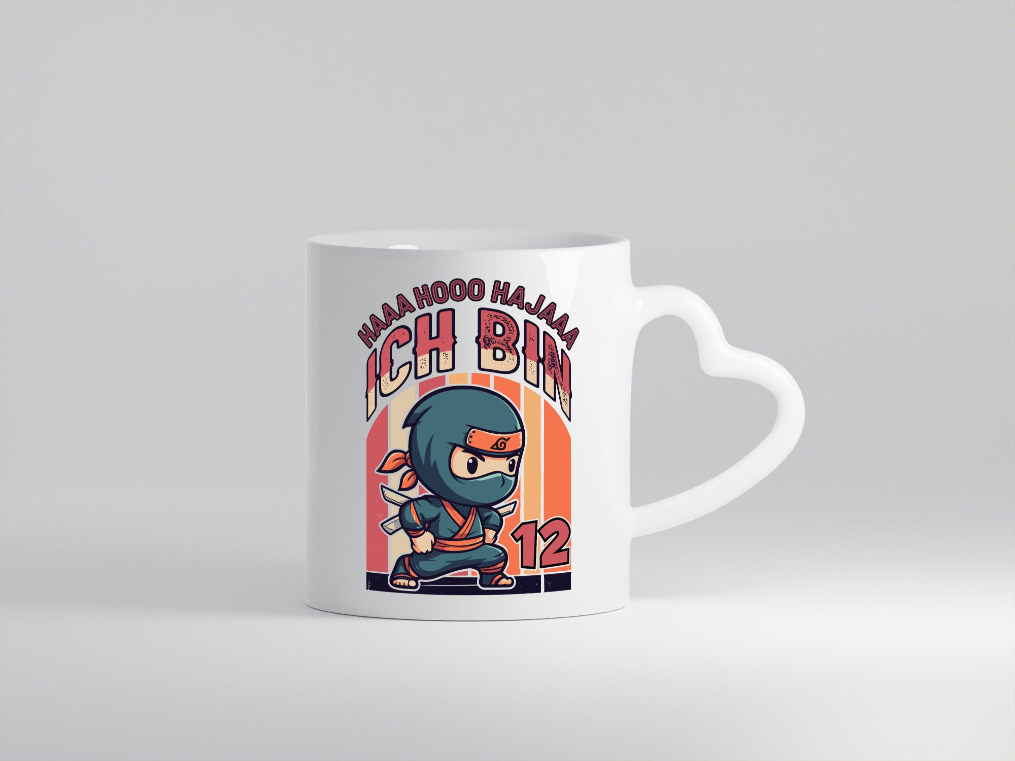 12. Geburtstag | Ninja Junge 12 Jahre Humor Geschenkidee Tasse