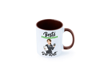 Beste Steuerberaterin | Steuer Beratung v2 Geschenkidee Humor Tasse