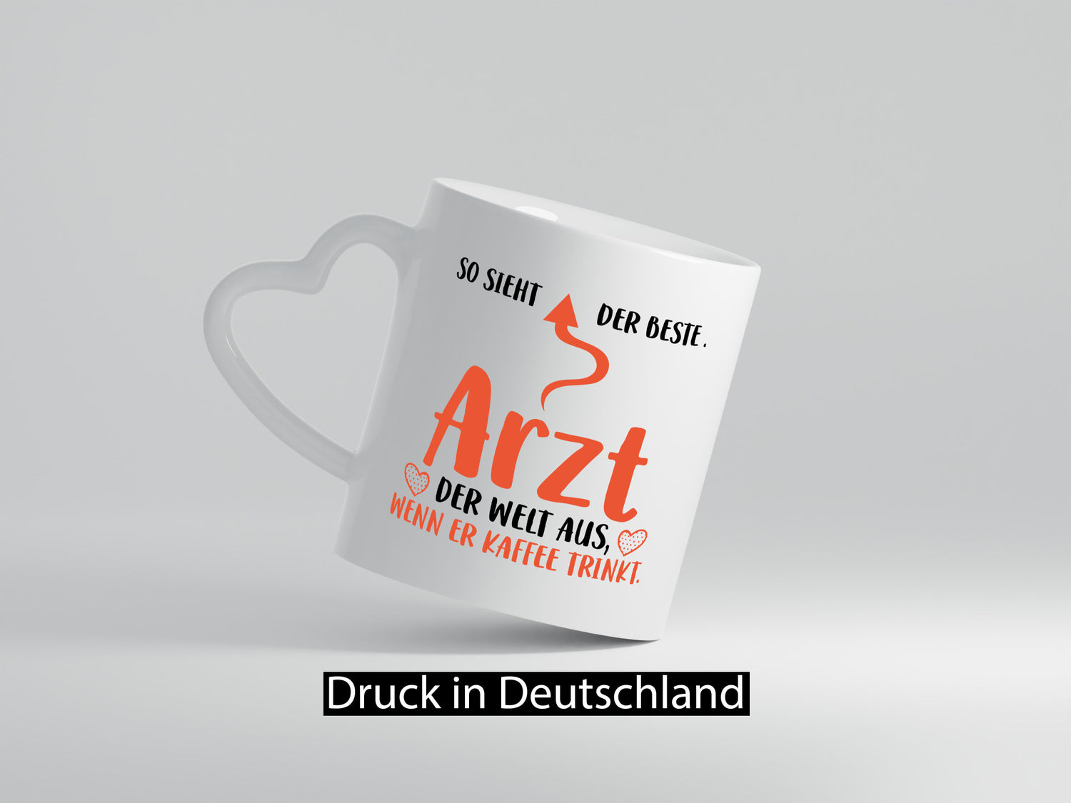 So sieht der beste Arzt Welt aus | Kaffee Doktor lustig Humor Geschenkidee