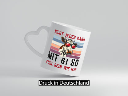 Mit 61 so gut aussehen | 61. Geburtstag Landwirt Bauer v2 lustig Geschenkidee
