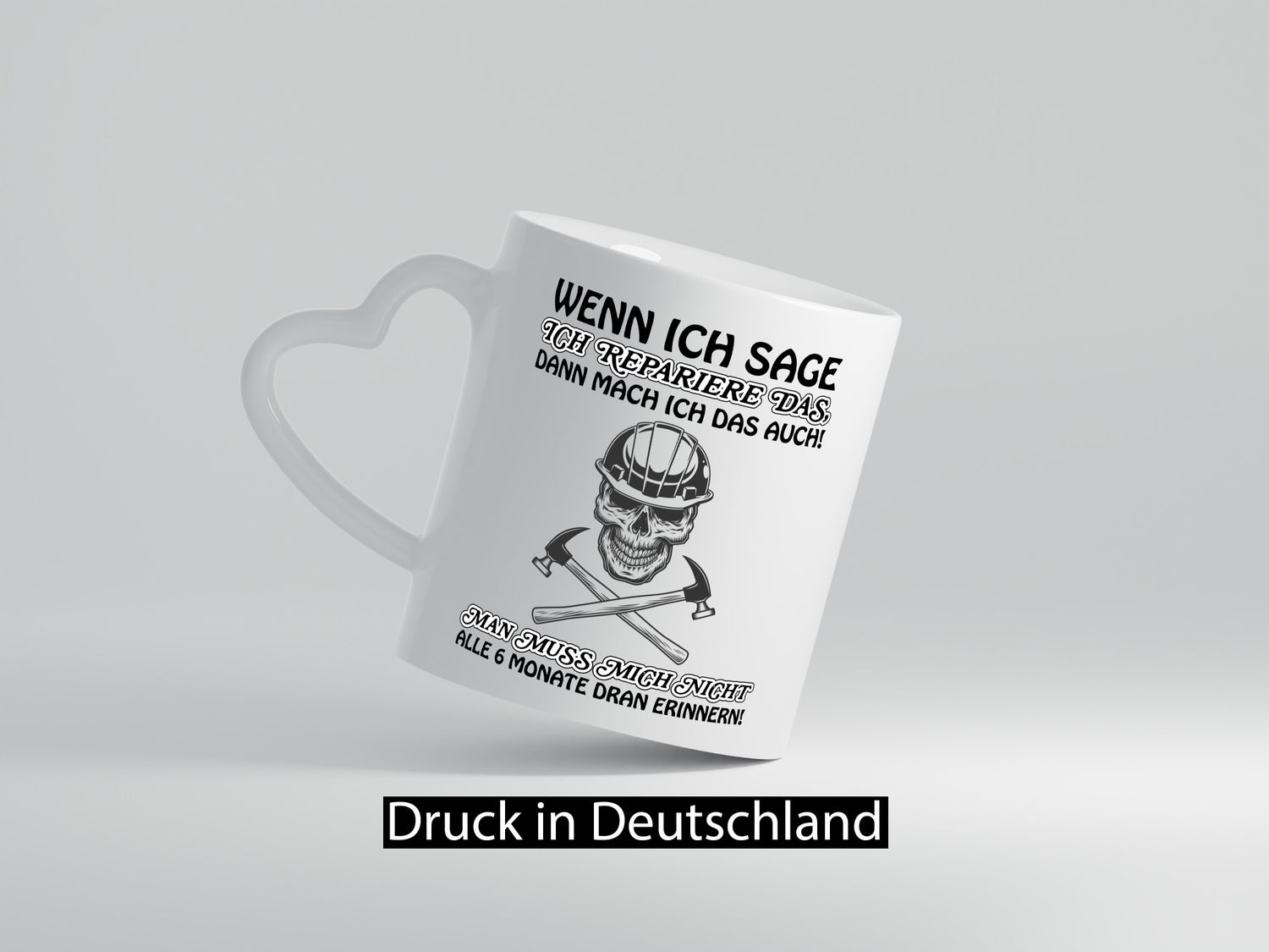 Ich repariere es Geschenk Humor Geschenkidee lustiger Spruch Tasse