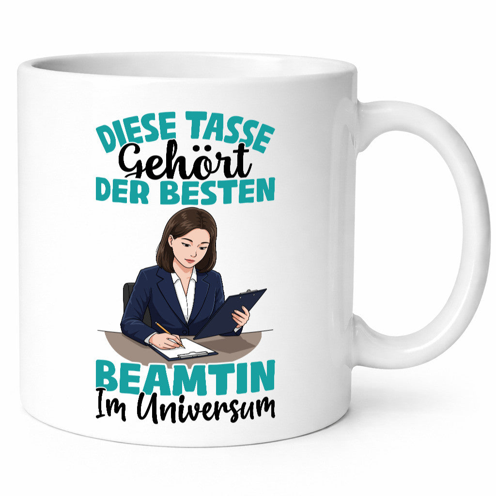 Im Universum: Beamtin | Verbeamtung Dienst Geschenk Humor Geschenkidee lustiger