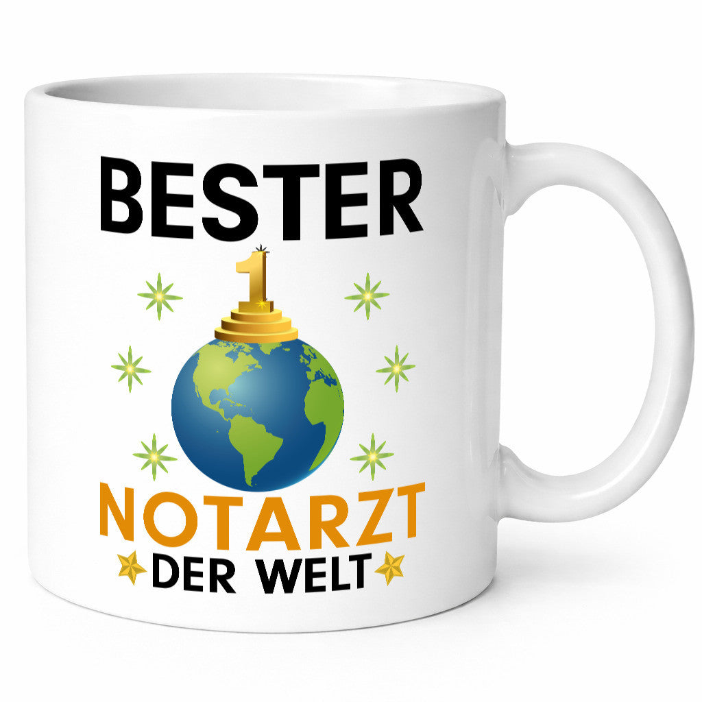 Welt Bester Notarzt | Arzt lustiger Spruch Geschenk Humor Geschenkidee Tasse
