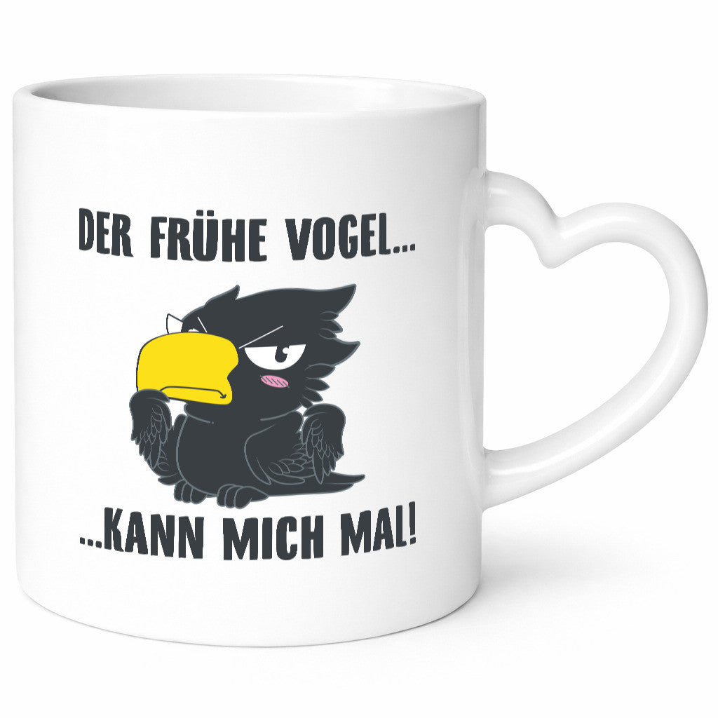 Der Frühe Vogel v2 Humor Geschenkidee Tasse
