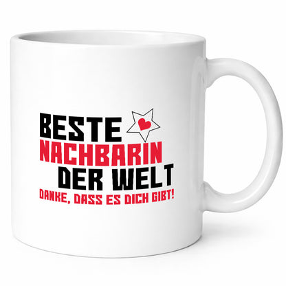 Bester Nachbar | Beste Nachbarin Freunde Nachbarschaft lustiger Spruch Geschenk