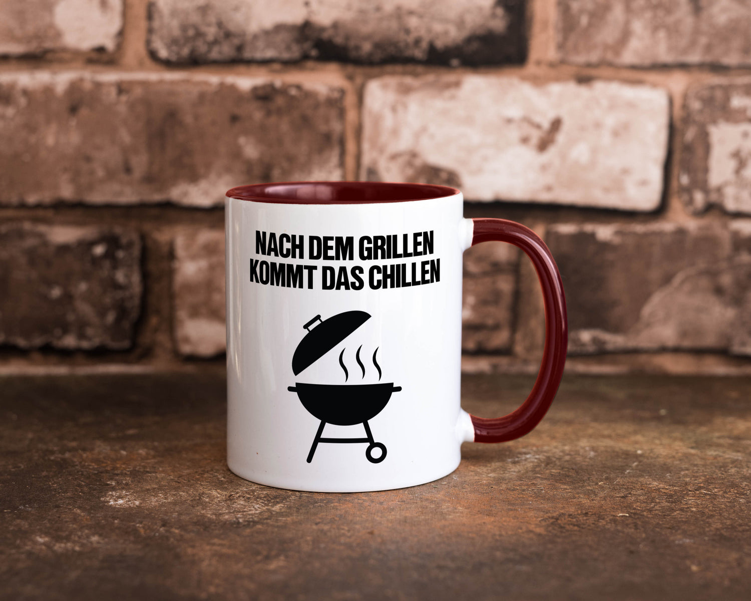 Nach dem Grillen kommt das Chillen | Grillmeister Party Geschenk Humor