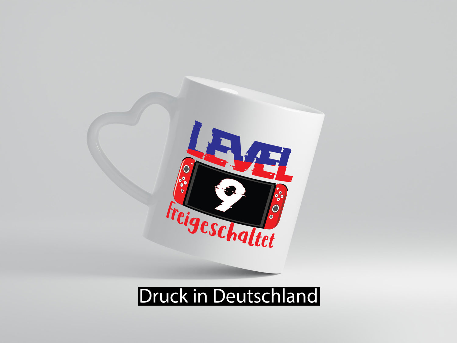 Level 9 Freigeschaltet | 9. Geburtstag Zocker Gamer Humor Geschenkidee Tasse