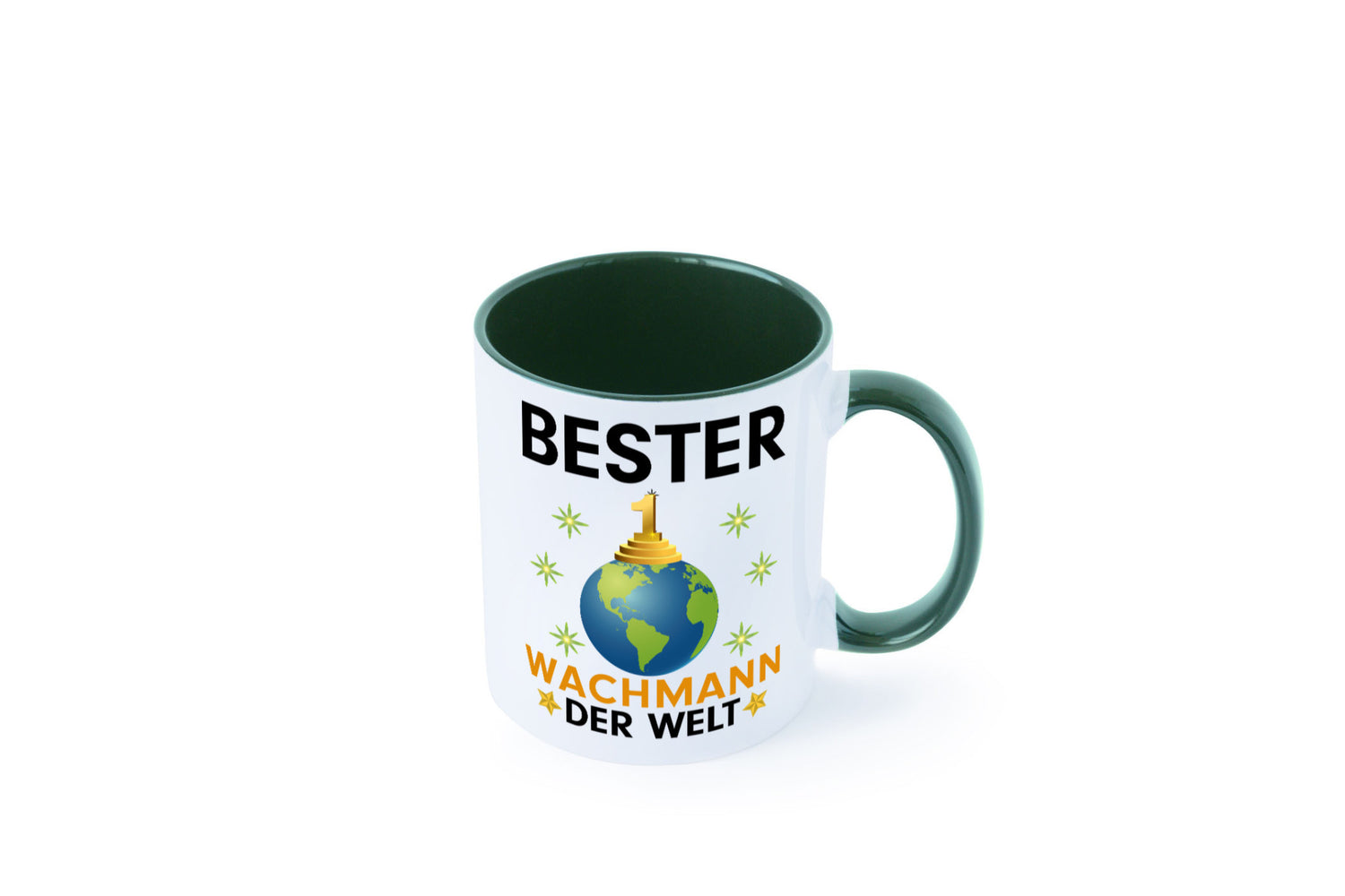 Welt Bester Wachmann | Wachpersonal Nachtwächter Humor Geschenkidee Tasse