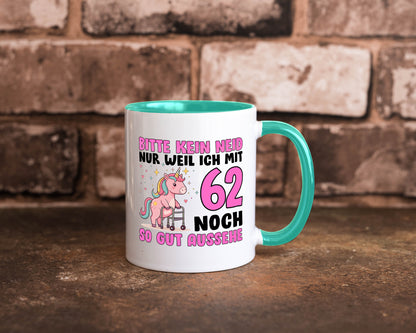 62. Geburtstag | 62 Jahre Mit noch so gut aussehen lustiger Spruch Geschenk