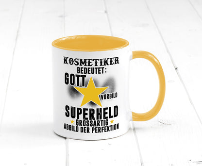 Bedeutung von Kosmetiker | Kosmetik Stylist Visagist Geschenkidee Humor Tasse