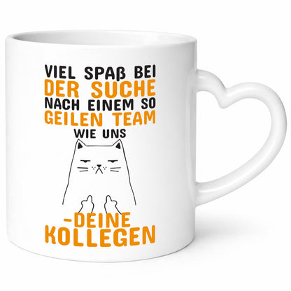 Geiles Team | Abschied Tasse Kollegen Spruch lustig Arbeit Büro Geschenk