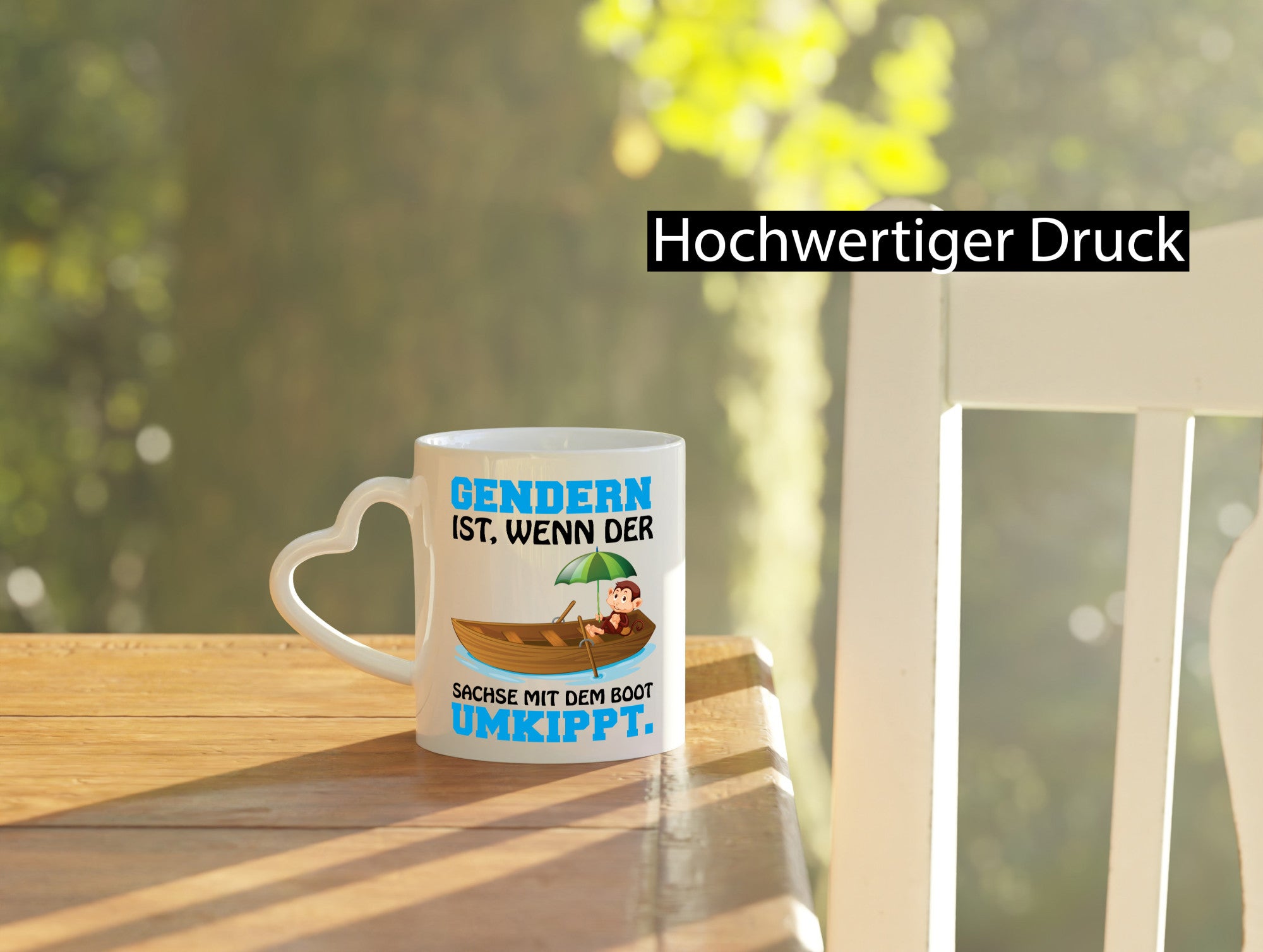 Der Sachse Kippt um lustiger Spruch Geschenk Humor Geschenkidee Tasse