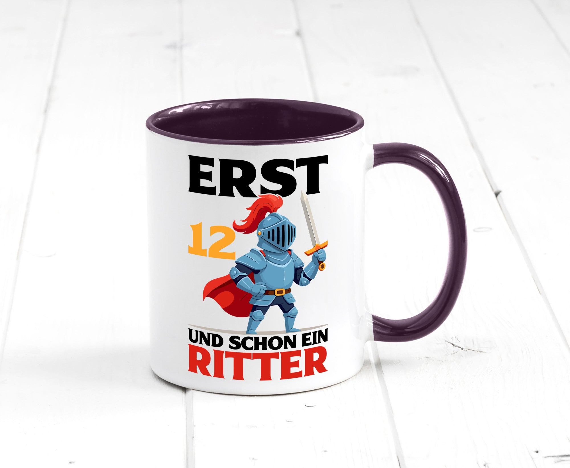 12. Geburtstag | 12 Jahre und schon ein Ritter lustig Geschenkidee Geschenk