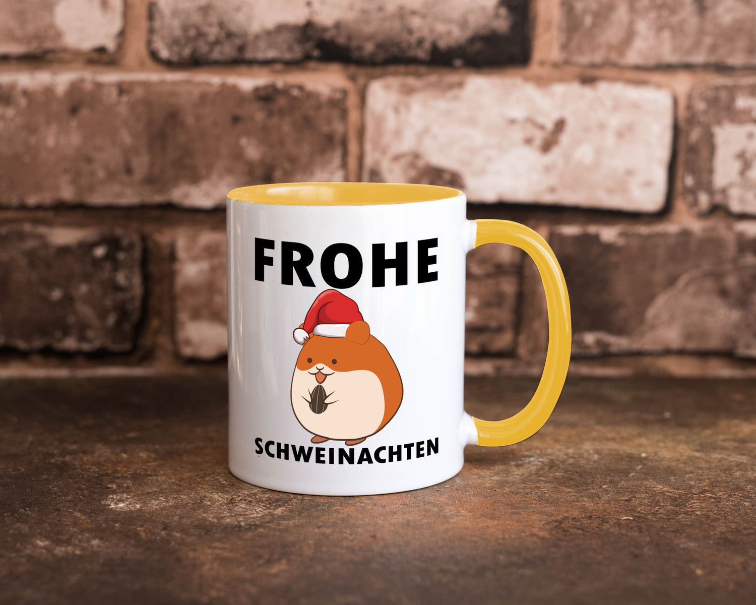 Frohe Schweinachten | Meerschweinchen Weihnachten lustiger Spruch Geschenk