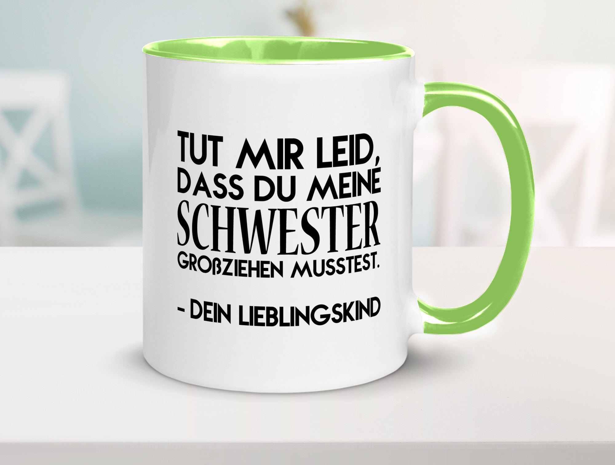 Lieblingskind | Eltern Schwester Kinder lustig Geschenk Humor Geschenkidee