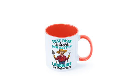 Im Universum: Landwirt | Bauer Landwirtschaft lustiger Spruch Geschenk Humor