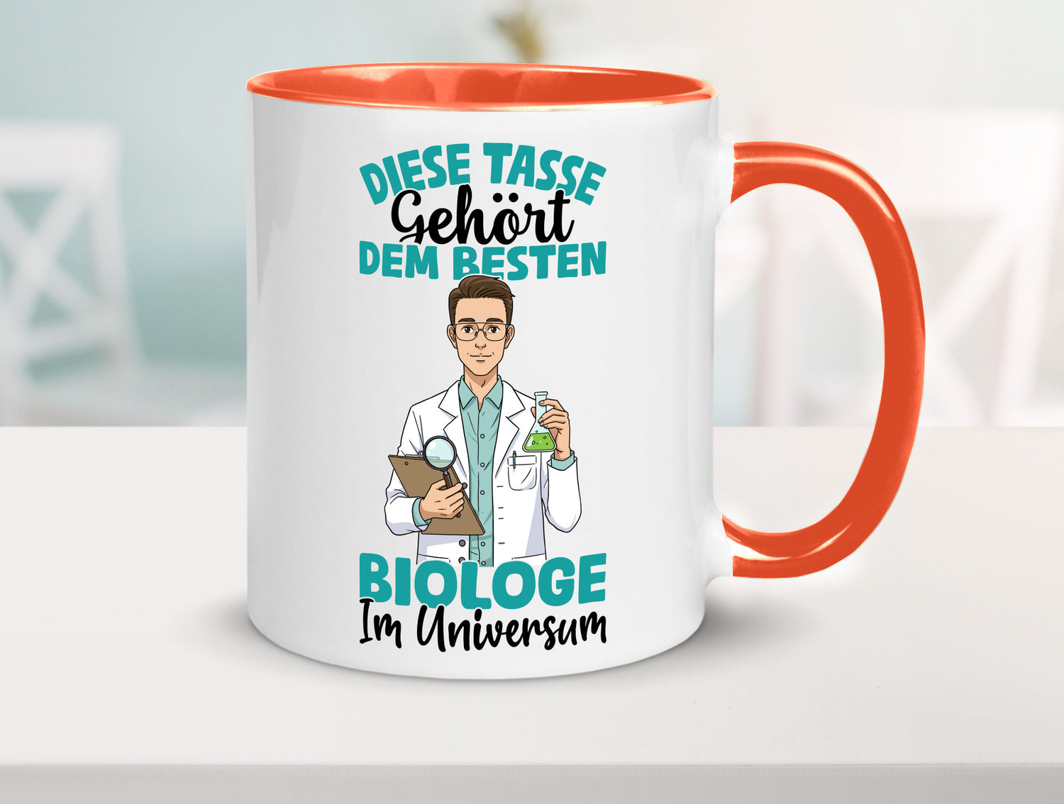 Im Universum: Biologe | Biologie Naturforscher Humor Geschenkidee Tasse