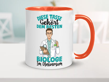 Im Universum: Biologe | Biologie Naturforscher Humor Geschenkidee Tasse