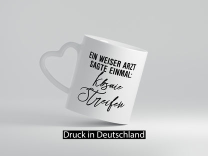 Weiser Arzt Tasse | unleserliche Schrift Ärzte Humor Geschenk Geschenkidee