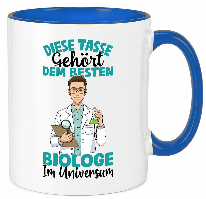 Im Universum: Biologe | Biologie Naturforscher Humor Geschenkidee Tasse