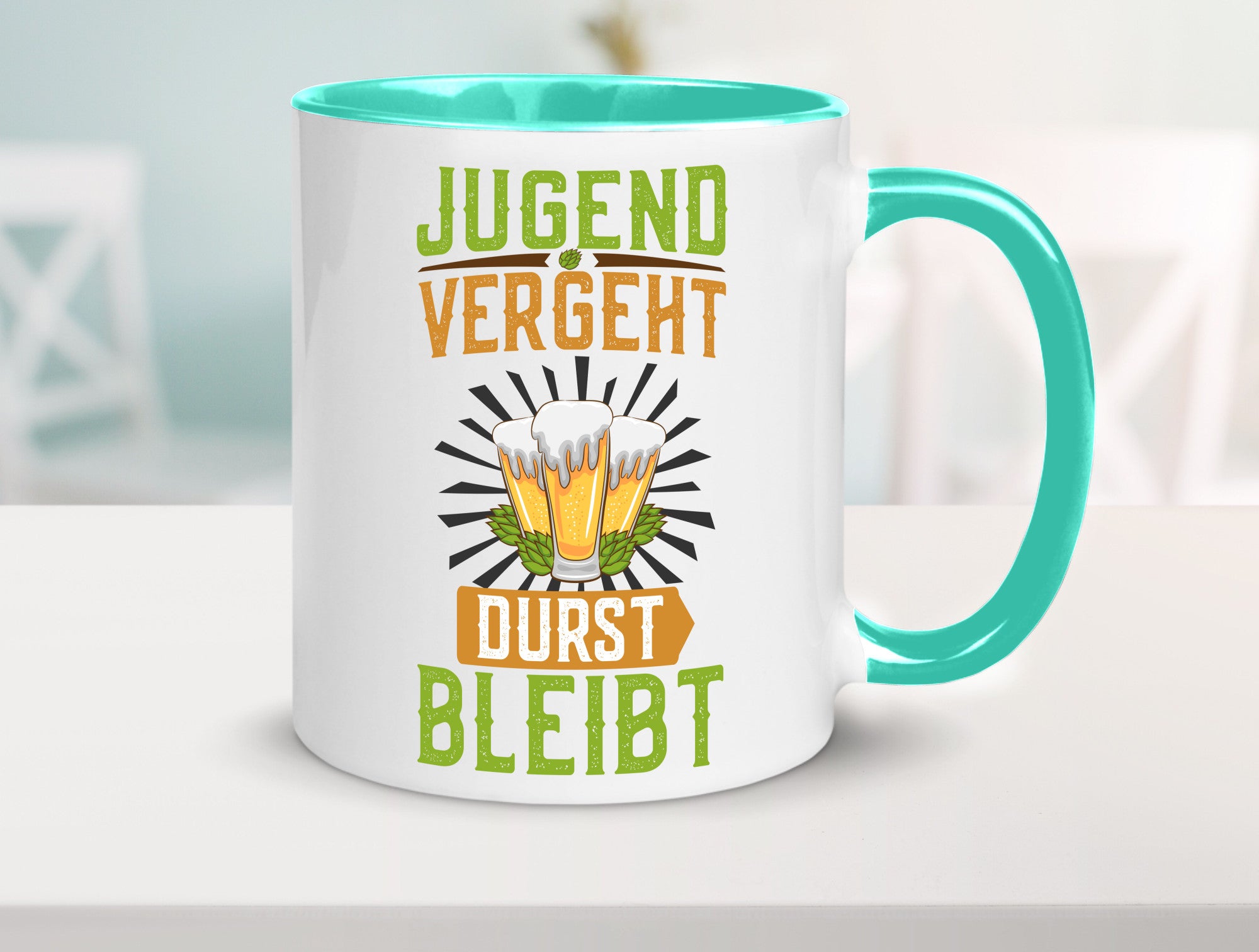 Jugend vergeht durst bleibt | Biertrinker Bierliebhaber lustiger Spruch
