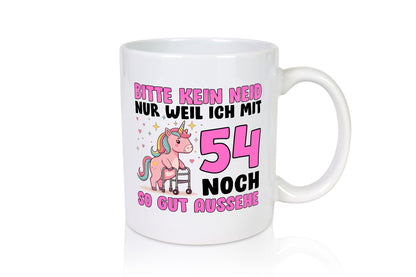 54. Geburtstag | 54 Jahre Mit noch so gut aussehen Humor Geschenkidee Tasse