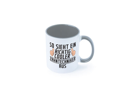 Richtig Cooler Zahntechniker | Zahnmedizin Geschenkidee Humor Tasse